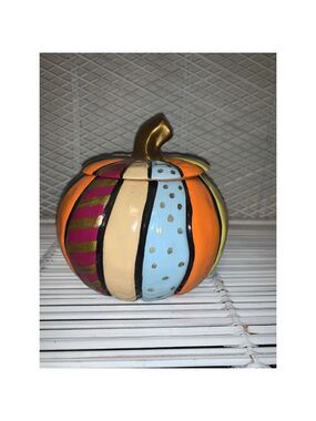 Unbranded Decor Multicolor Pumpkin Jar One Size